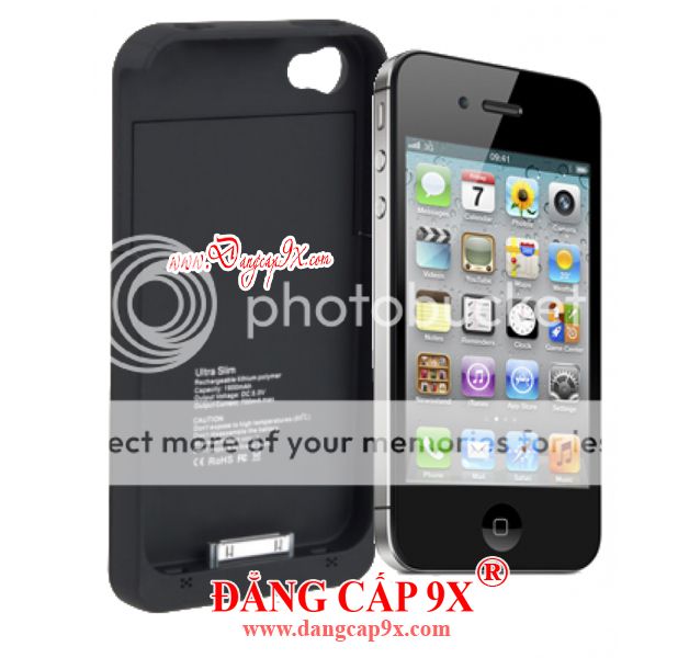 Ốp lưng kiêm Pin dự phòng dành cho IPhone 4/4S