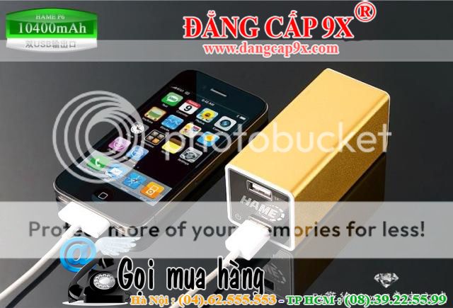 Sạc Pin dự phòng đa năng Hame P6 10400 mAh