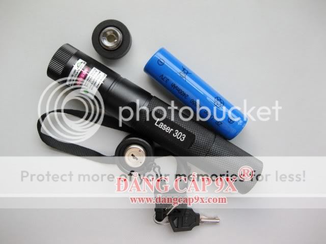 Đèn laser xanh công xuất lớn SD Laser 303 5000mw