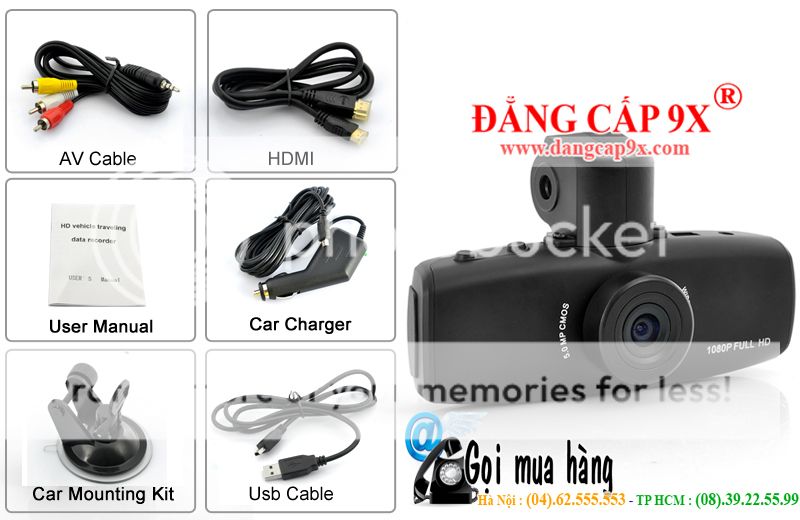 Camera hành trình DVR 900 Full HD