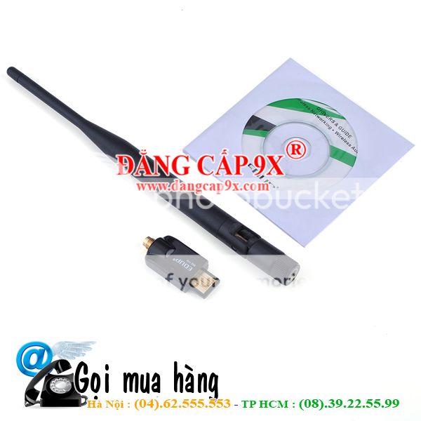 Bộ chuyển đổi USB không dây chuẩn N không dây tốc độ 150 Mbps EP-MS150N