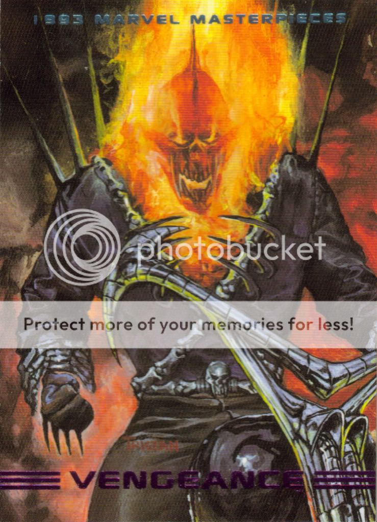 Marvel Masterpieces 1993 Series Card #074 VENGEANCE Pictures, Images and Photos